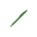 Variante Vert - Stylo bille personnalisable en papier avec logo - New York