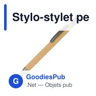 Stylo-stylet personnalisable en papier avec logo - New York - Miniature 3