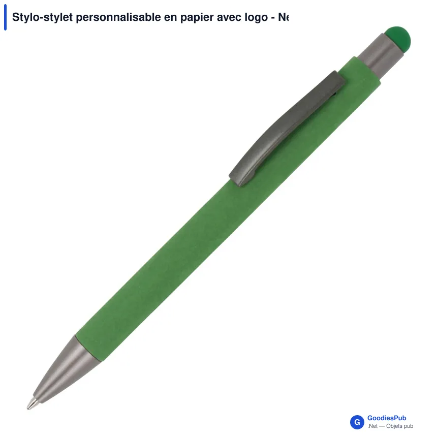 Stylo-stylet personnalisable en papier avec logo - New York - Image 7