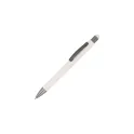 Variante Blanc - Stylo-stylet personnalisable en papier avec logo - New York