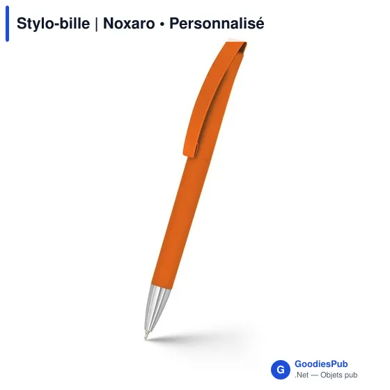 Stylo-bille personnalisable Noxaro avec logo - Image 11