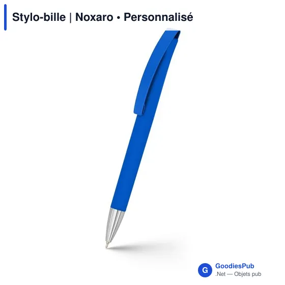 Stylo-bille personnalisable Noxaro avec logo - Image 4