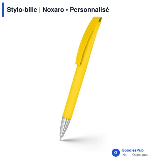 Stylo-bille personnalisable Noxaro avec logo - Image 7