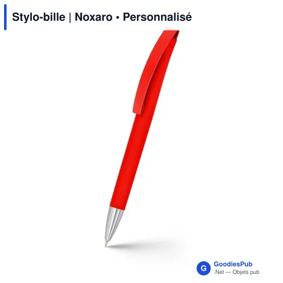 Stylo-bille personnalisable Noxaro avec logo - Image 8