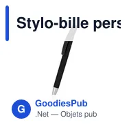 Stylo-bille personnalisable Noxaro avec logo - Miniature 9