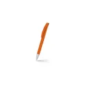 Variante orange - Stylo-bille personnalisable Noxaro avec logo