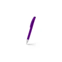 Variante violet - Stylo-bille personnalisable Noxaro avec logo