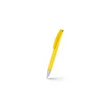 Variante jaune - Stylo-bille personnalisable Noxaro avec logo