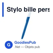 Stylo bille personnalisable en paille de blé avec logo - Joan - Miniature 9