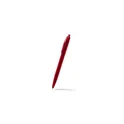 Variante rouge - Stylo bille personnalisable en paille de blé avec logo - Joan