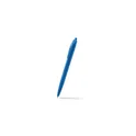 Variante bleu - Stylo bille personnalisable en paille de blé avec logo - Joan