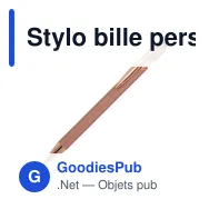 Stylo bille personnalisable en métal caoutchouté avec logo - Paris Deluxe - Miniature 3