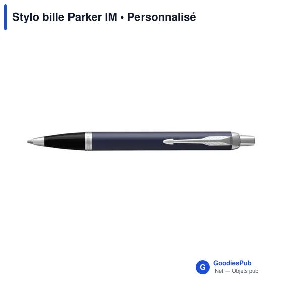 Stylo bille personnalisable Parker IM avec logo - Image 5