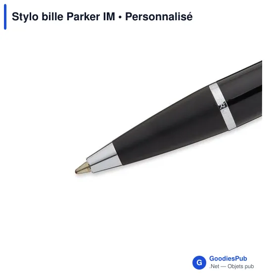 Stylo bille personnalisable Parker IM avec logo - Image 6