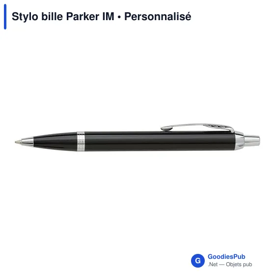Stylo bille personnalisable Parker IM avec logo - Image 7