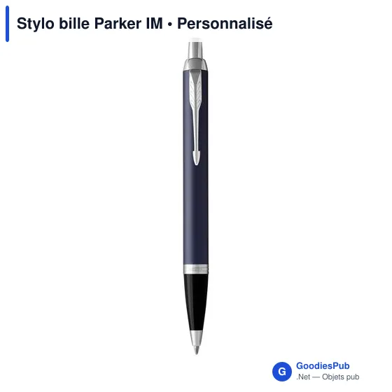 Stylo bille personnalisable Parker IM avec logo - Image 8