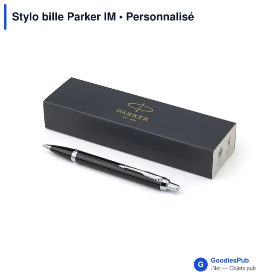 Stylo bille personnalisable Parker IM avec logo - Image 10