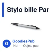 Stylo bille personnalisable Parker IM en métal avec logo - Miniature 4