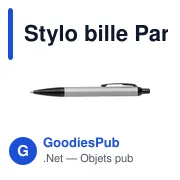 Stylo bille personnalisable Parker IM en métal avec logo - Miniature 5