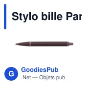 Stylo bille personnalisable Parker IM Monochrome avec logo - Miniature 4