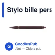 Stylo bille personnalisable Parker IM Monochrome avec logo - Miniature 10