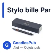Stylo bille personnalisable Parker IM Vibrant Rings avec logo - Miniature 2