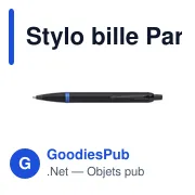 Stylo bille personnalisable Parker IM Vibrant Rings avec logo - Miniature 8