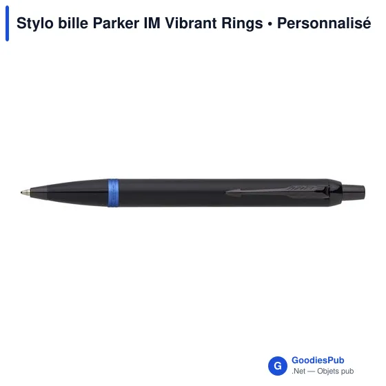 Stylo bille personnalisable Parker IM Vibrant Rings avec logo - Image 8