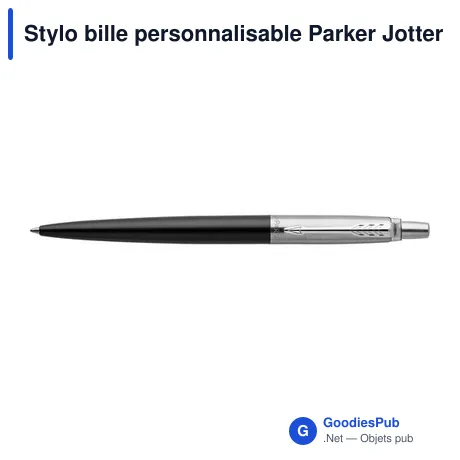 Stylo bille personnalisable Parker Jotter Core avec logo