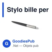 Stylo bille personnalisable Parker Jotter Core avec logo - Miniature 2