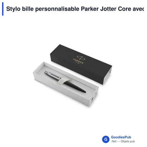 Stylo bille personnalisable Parker Jotter Core avec logo - Image 11