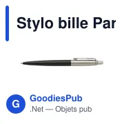 Stylo bille personnalisable Parker Jotter Core avec logo - Miniature 4