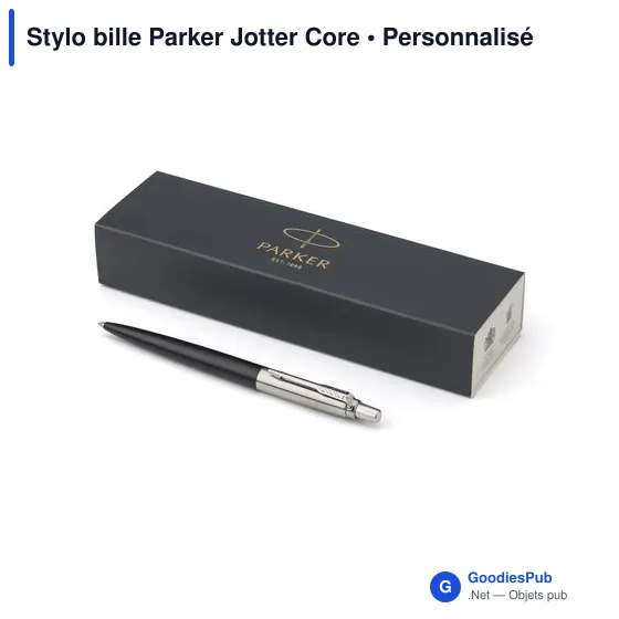 Stylo bille personnalisable Parker Jotter Core avec logo - Image 5