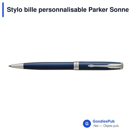 Stylo bille personnalisable Parker Sonnet avec logo