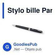 Stylo bille personnalisable Parker Sonnet avec logo - Miniature 8