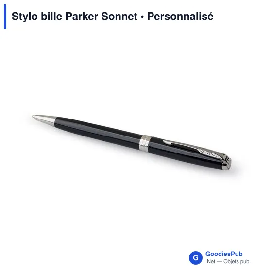 Stylo bille personnalisable Parker Sonnet avec logo - Image 8