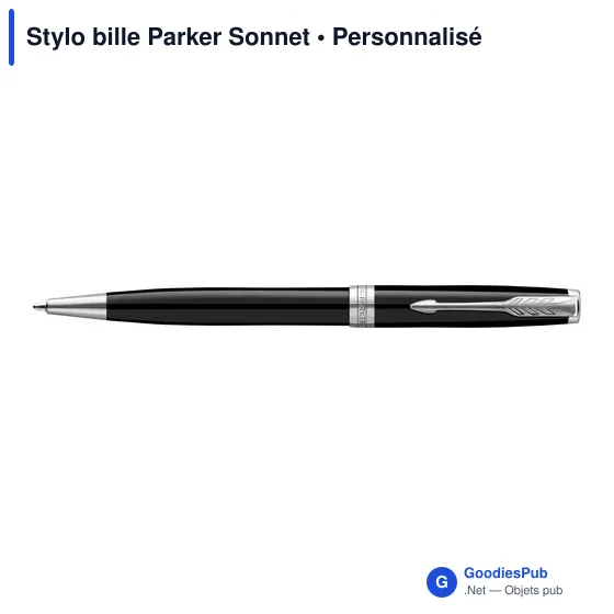 Stylo bille personnalisable Parker Sonnet avec logo - Image 9