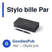 Stylo bille personnalisable Parker Sonnet avec logo - Miniature 2