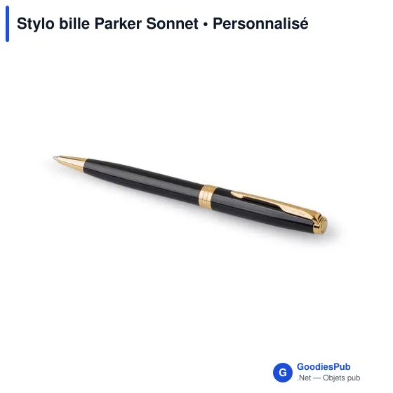 Stylo bille personnalisable Parker Sonnet avec logo - Image 6