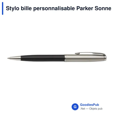 Stylo bille personnalisable Parker Sonnet avec logo