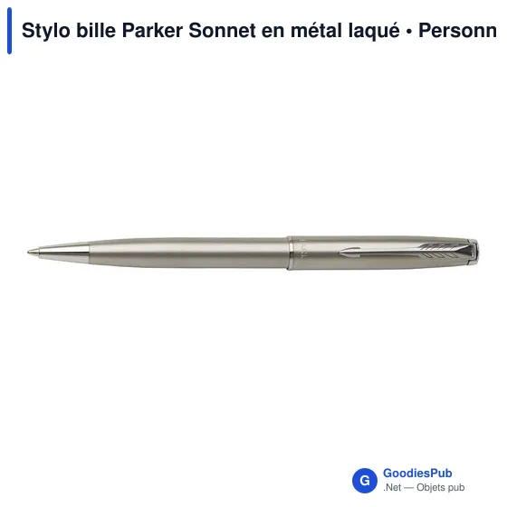 Stylo bille personnalisable Parker Sonnet avec logo - Image 11