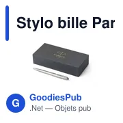 Stylo bille personnalisable Parker Sonnet avec logo - Miniature 3