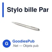 Stylo bille personnalisable Parker Sonnet avec logo - Miniature 6