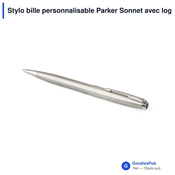 Stylo bille personnalisable Parker Sonnet avec logo - Image 6