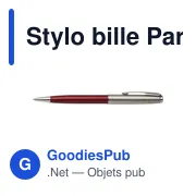 Stylo bille personnalisable Parker Sonnet avec logo - Miniature 8