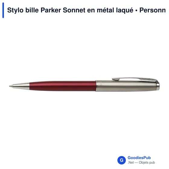 Stylo bille personnalisable Parker Sonnet avec logo - Image 8