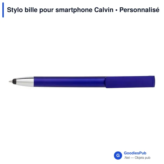 Stylo bille personnalisable pour smartphone avec logo - Calvin - Image 11