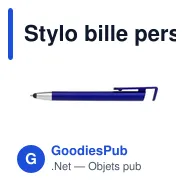 Stylo bille personnalisable pour smartphone avec logo - Calvin - Miniature 12