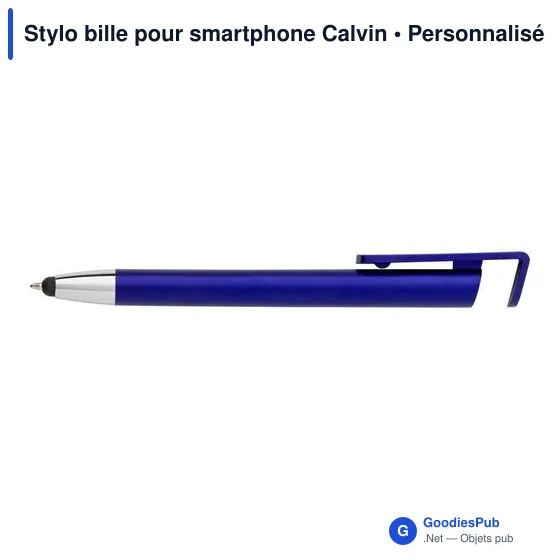 Stylo bille personnalisable pour smartphone avec logo - Calvin - Image 12