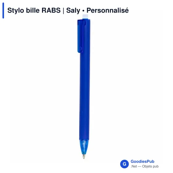 Stylo bille personnalisable RABS avec logo - Saly - Image 11